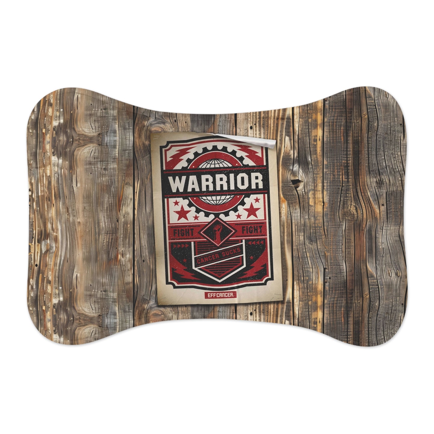 Warrior Street Feeding Mat