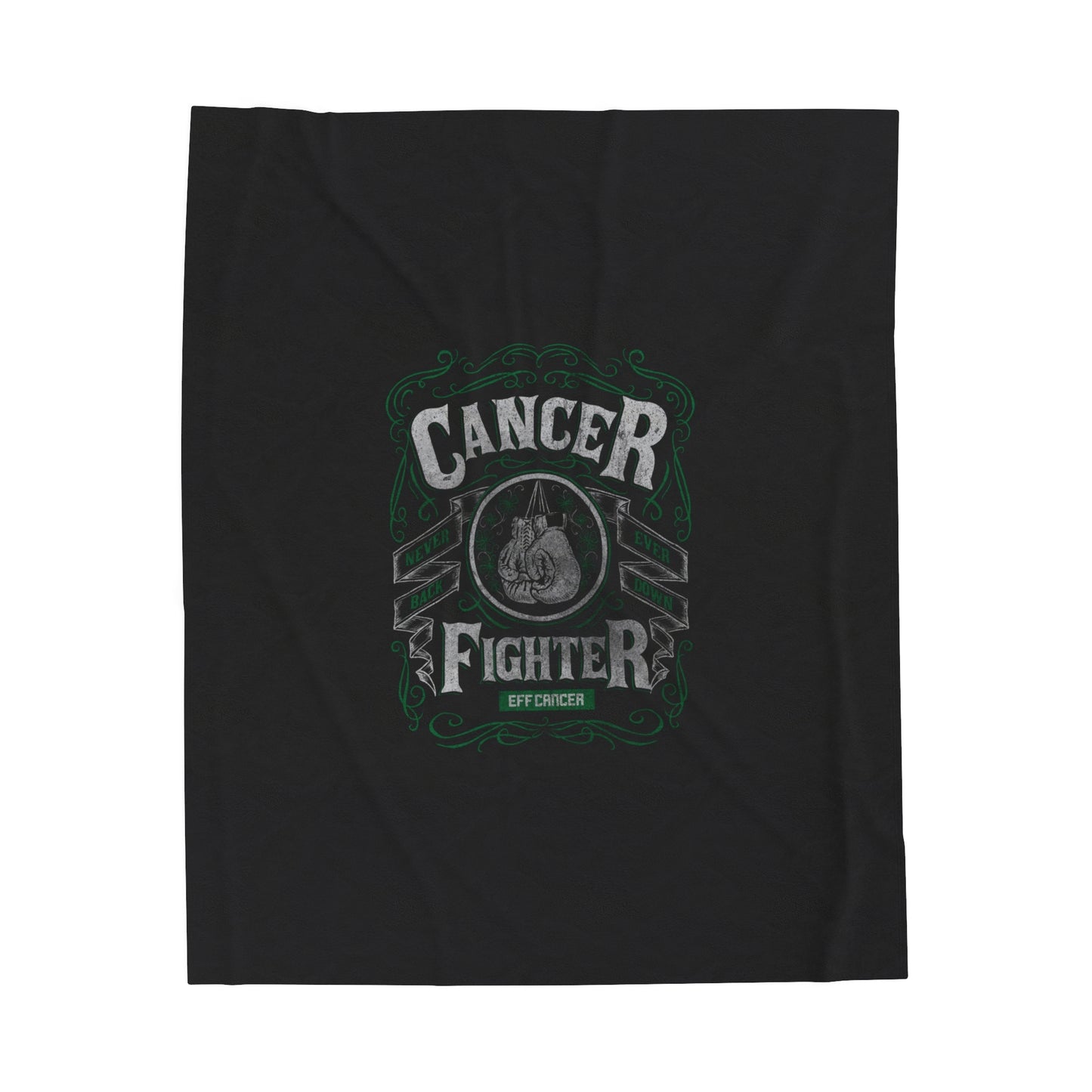 Vintage Fighter Plush Blanket