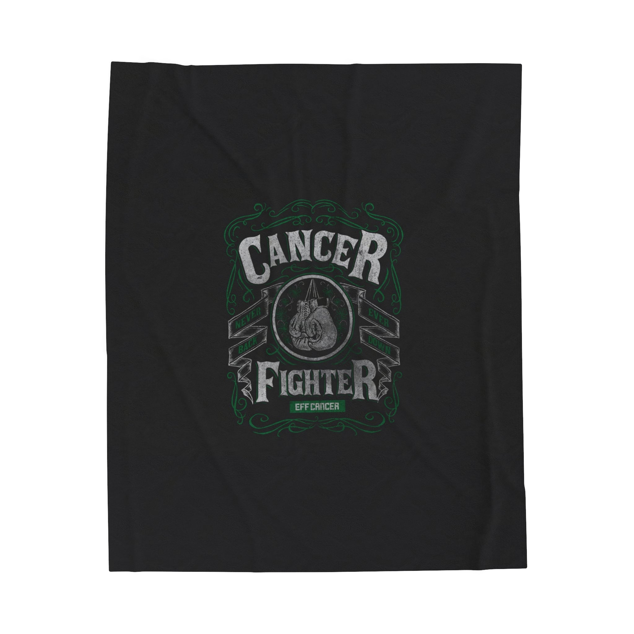 Vintage Fighter Plush Blanket