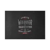 Vintage Warrior Glass Cutting Board