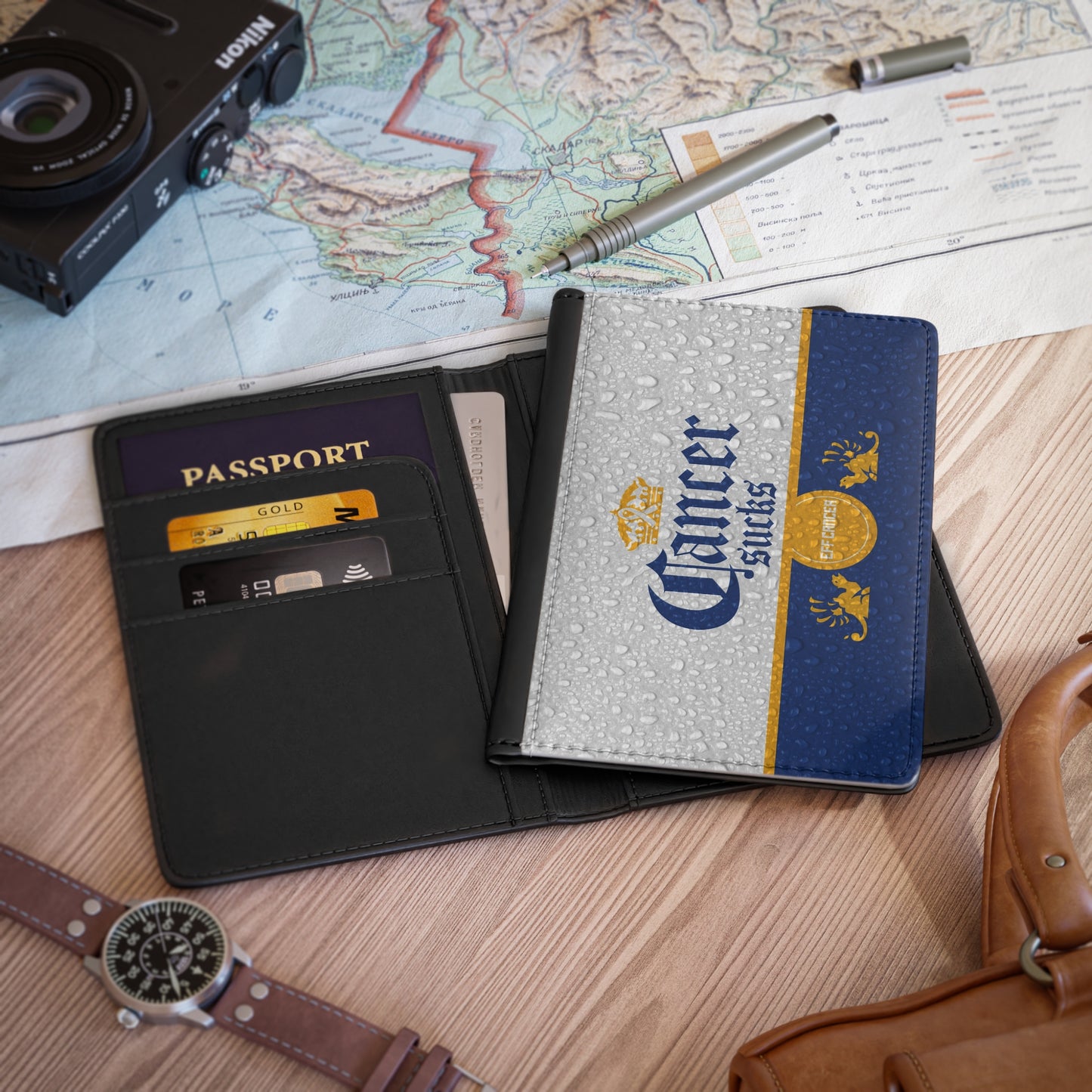 Cerveza Passport Wallet