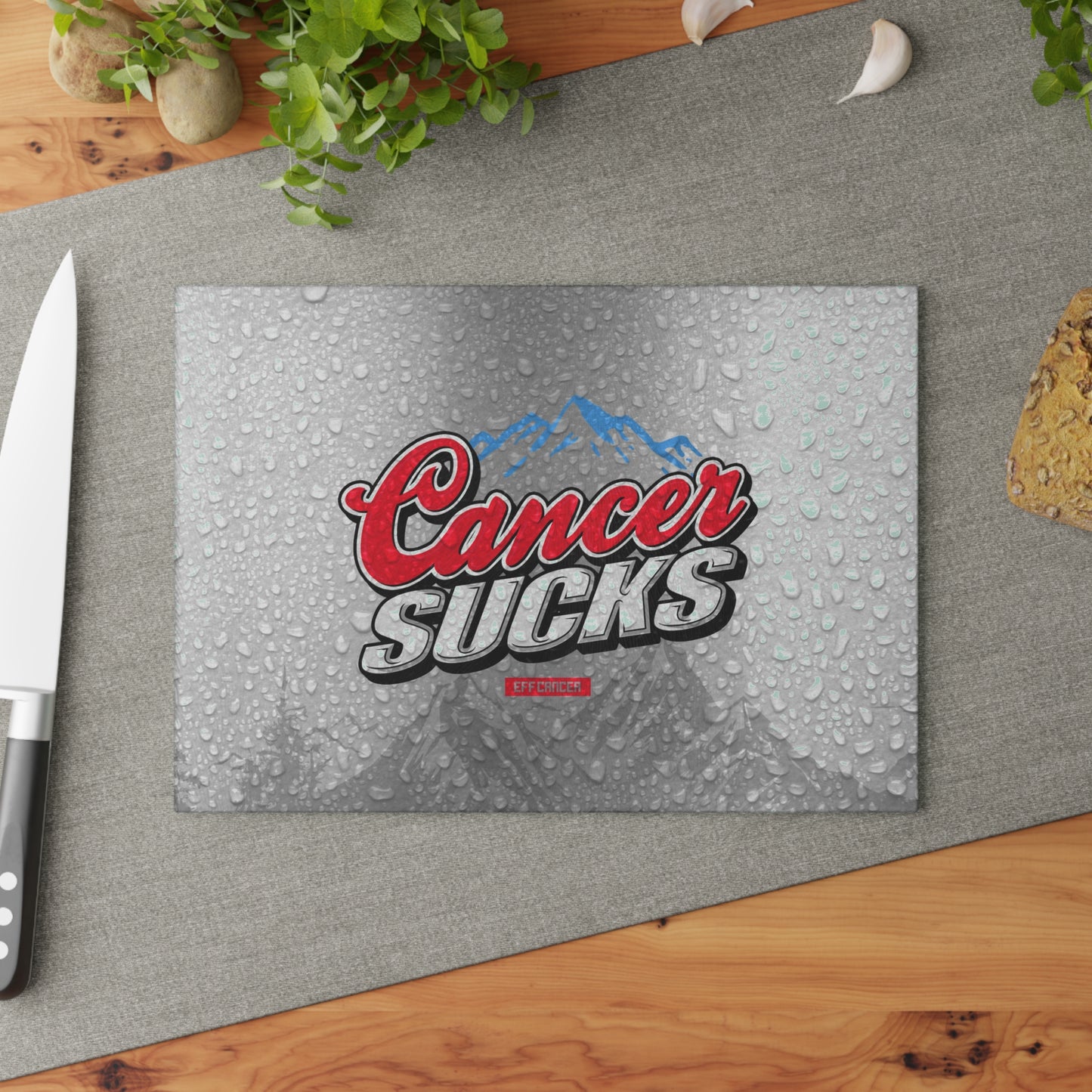 Rockies Glass Cutting Board