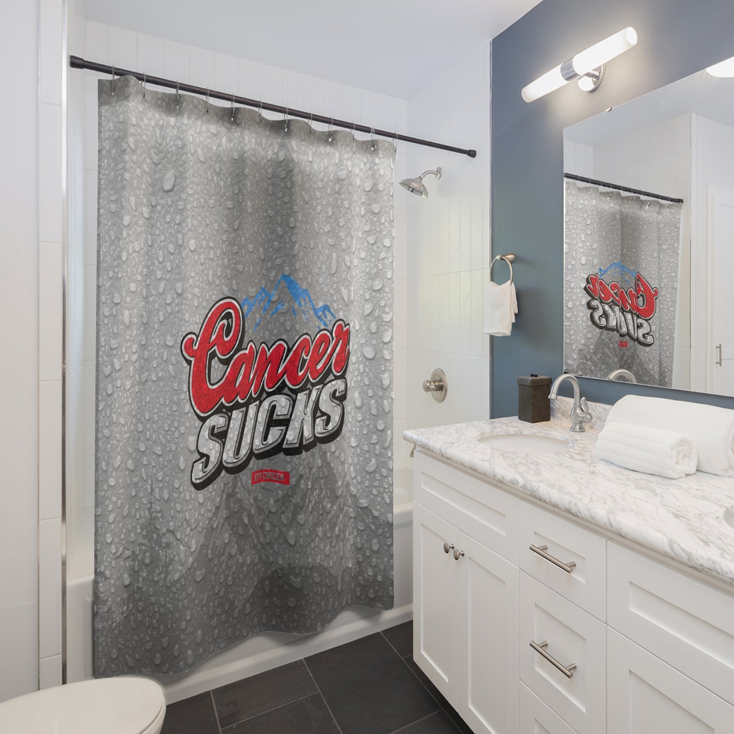 Rockies Shower Curtain