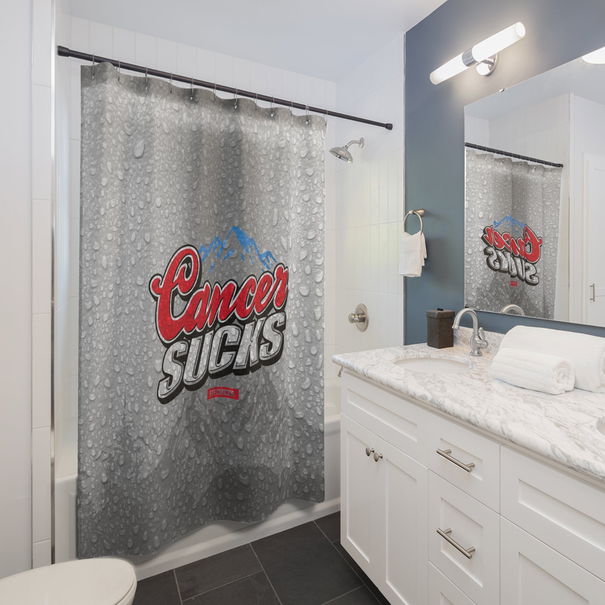 Rockies Shower Curtain