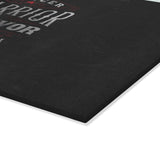 Vintage Warrior Glass Cutting Board