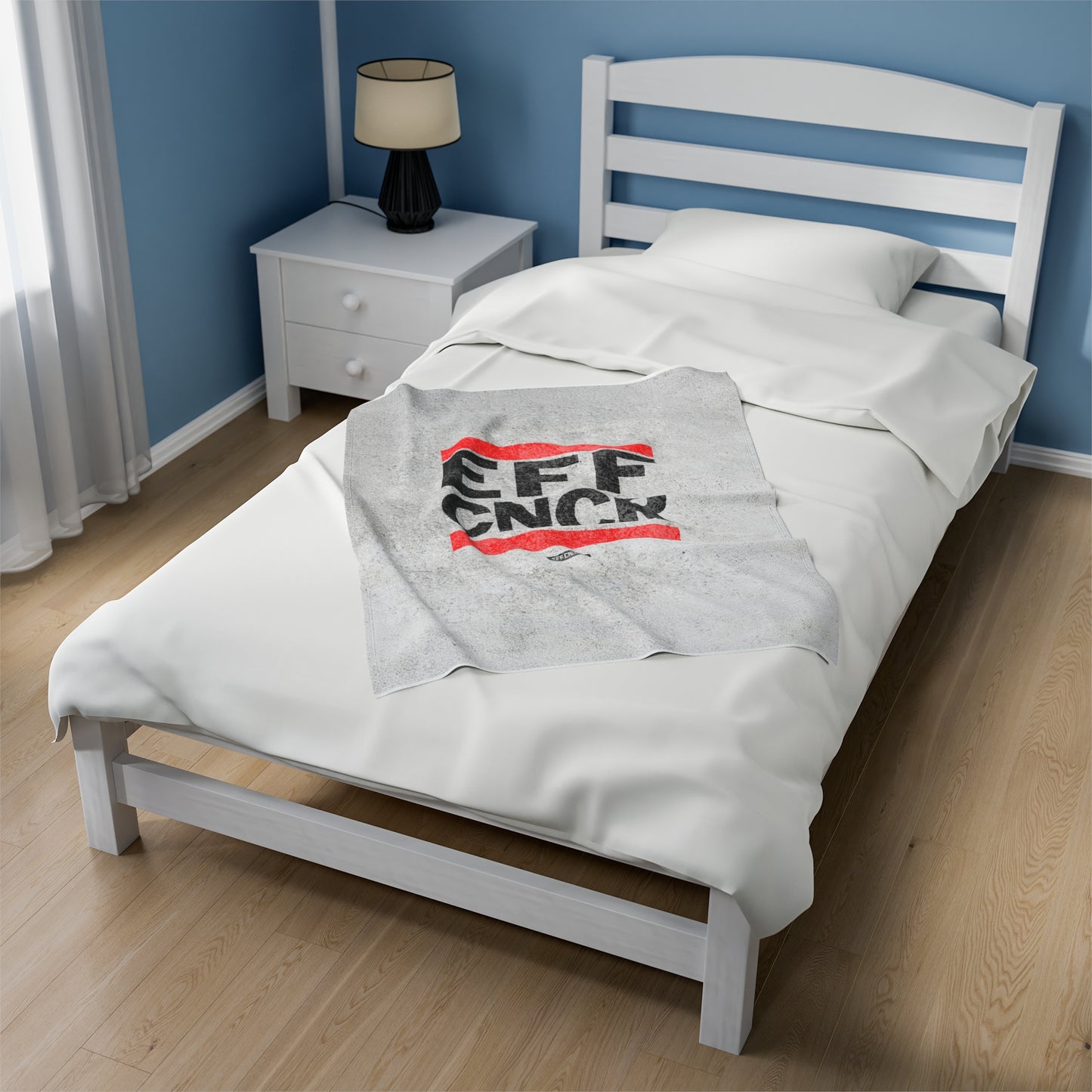 EFF CNCR Plush Blanket