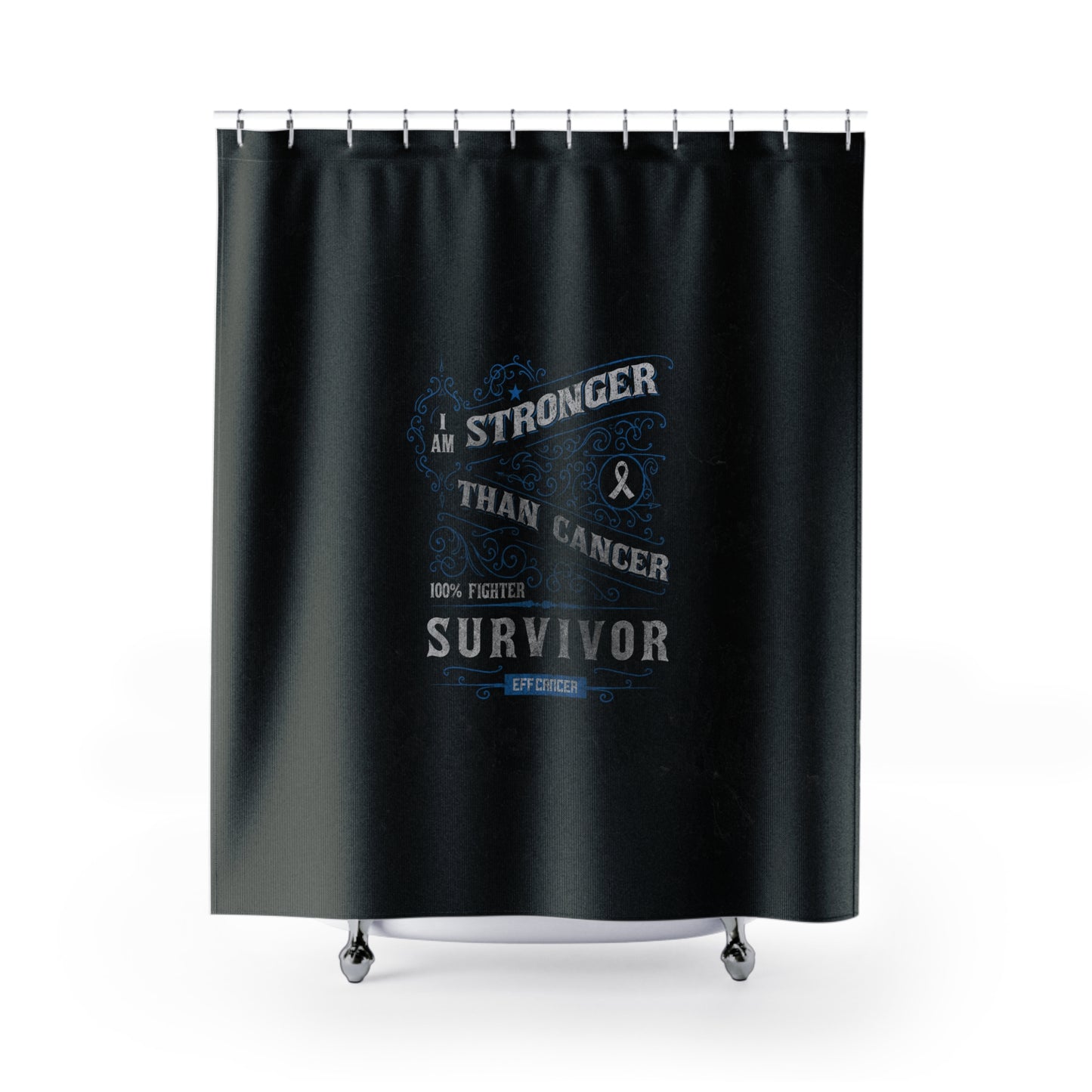 Vintage Stronger Shower Curtain
