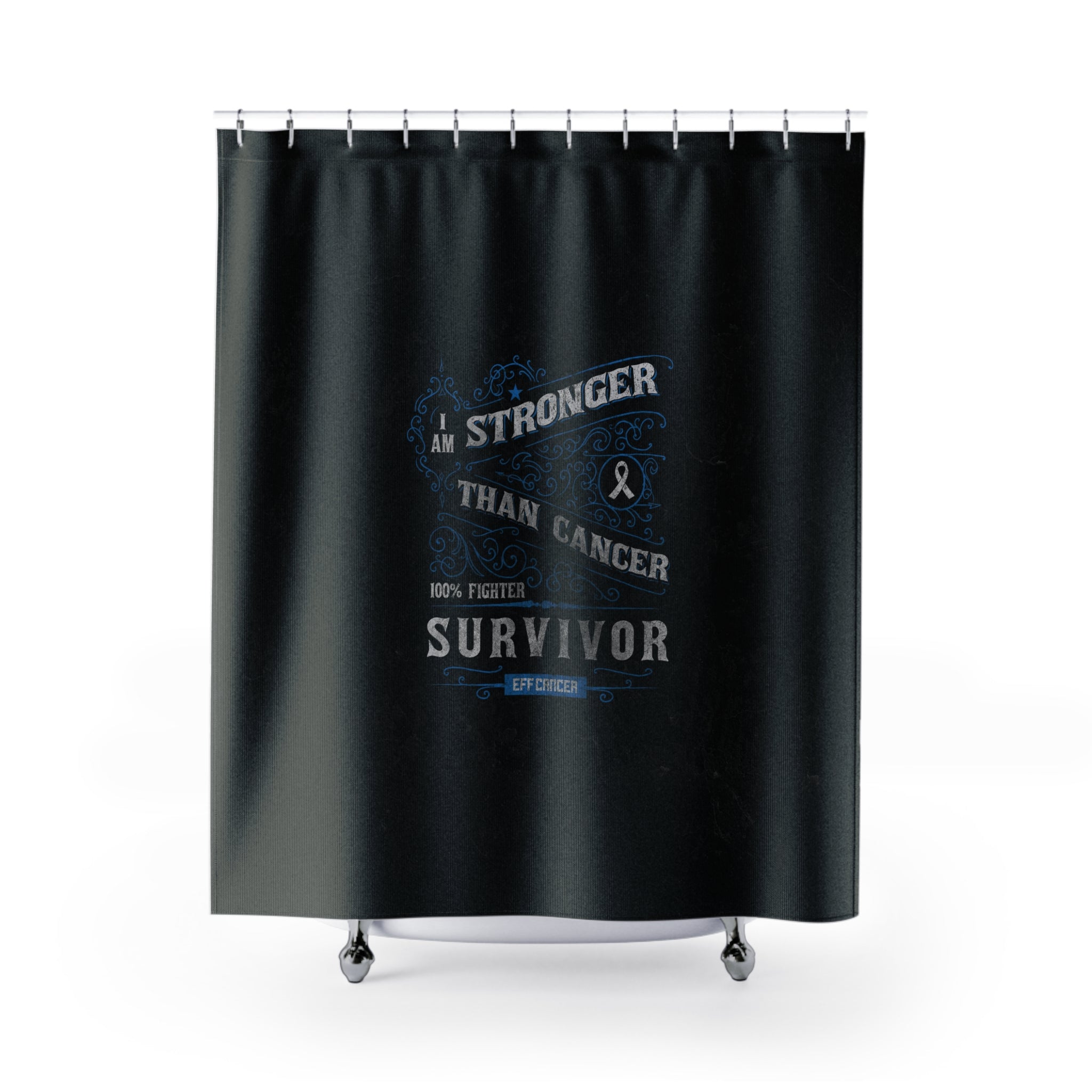 Vintage Stronger Shower Curtain