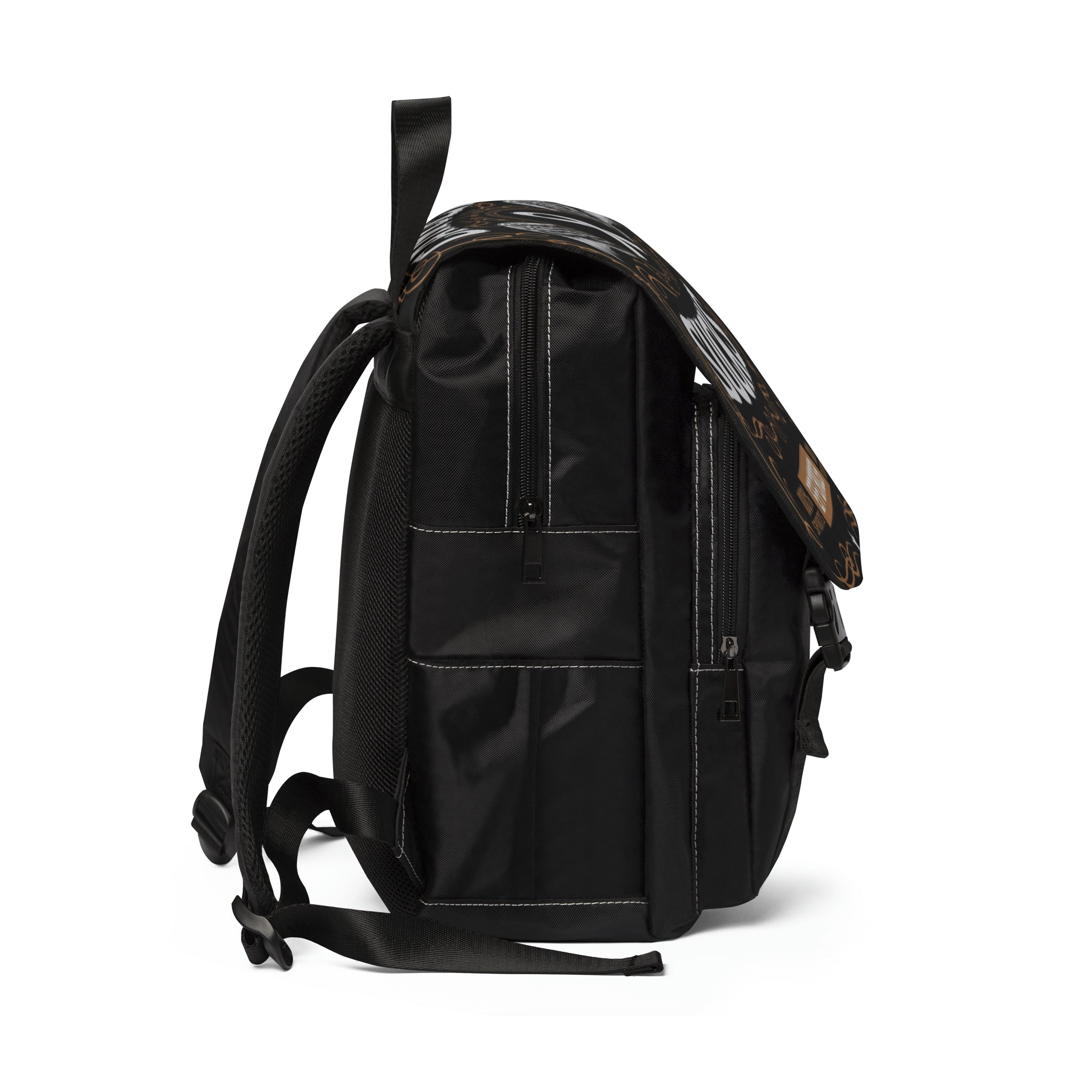 Vintage Front Flap Backpack