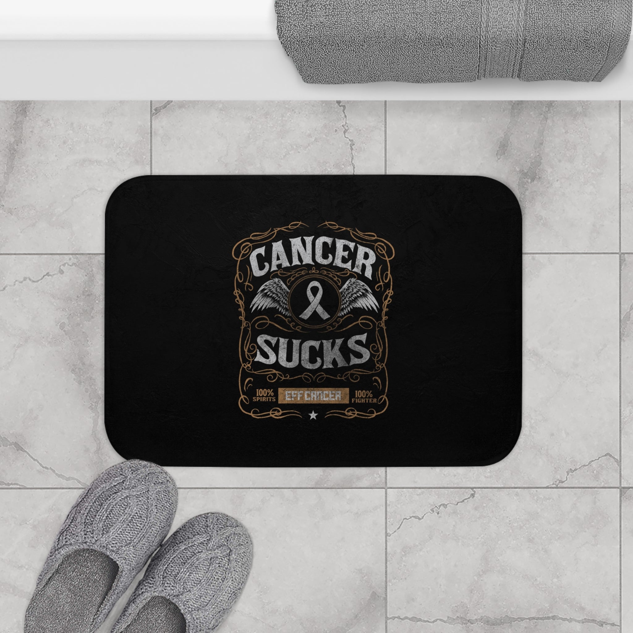 Vintage Sucks Bath Mat