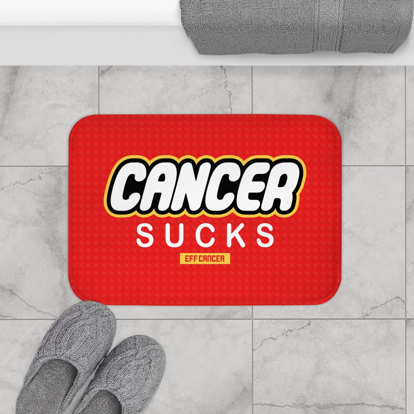 Blocks Bath Mat