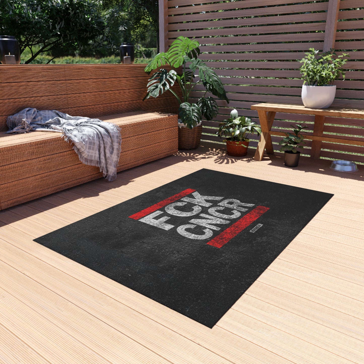 FCK CNCR Outdoor Rug