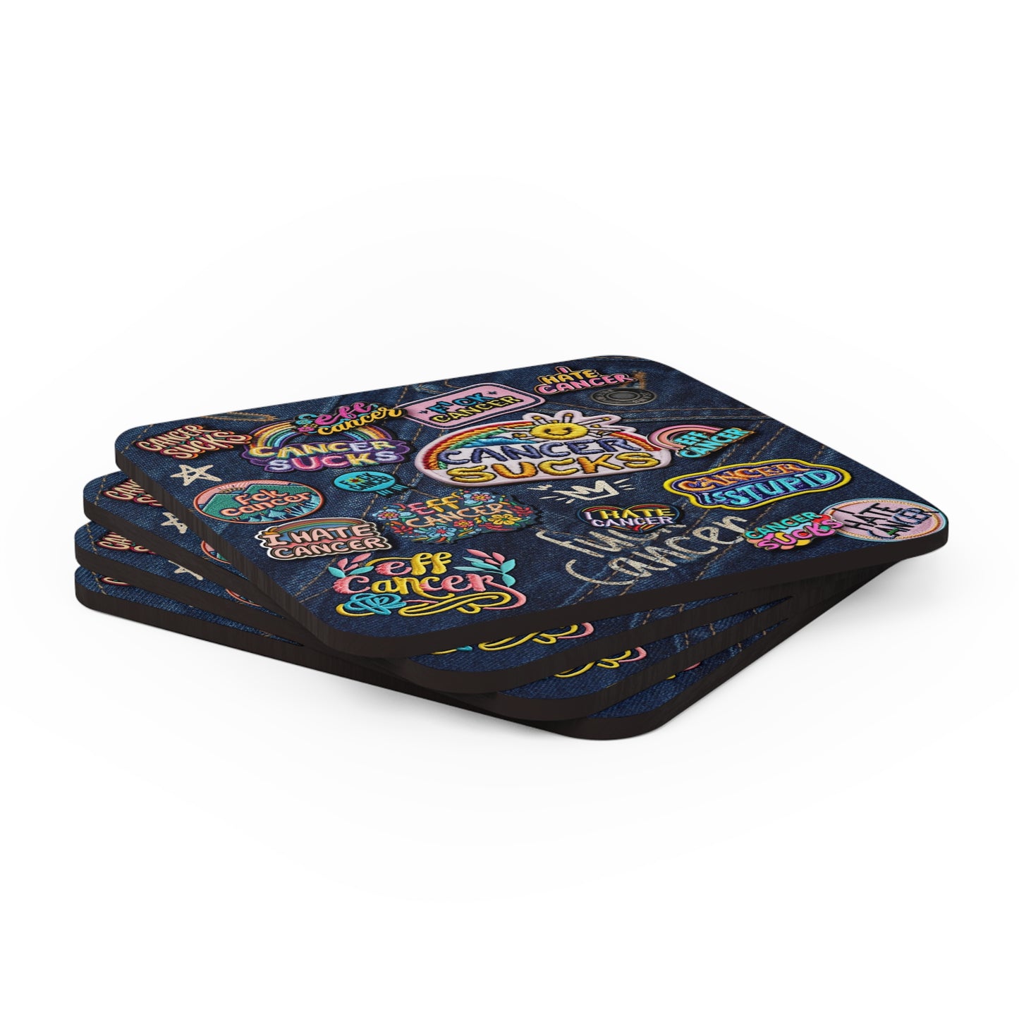 Patchy Coaster Set
