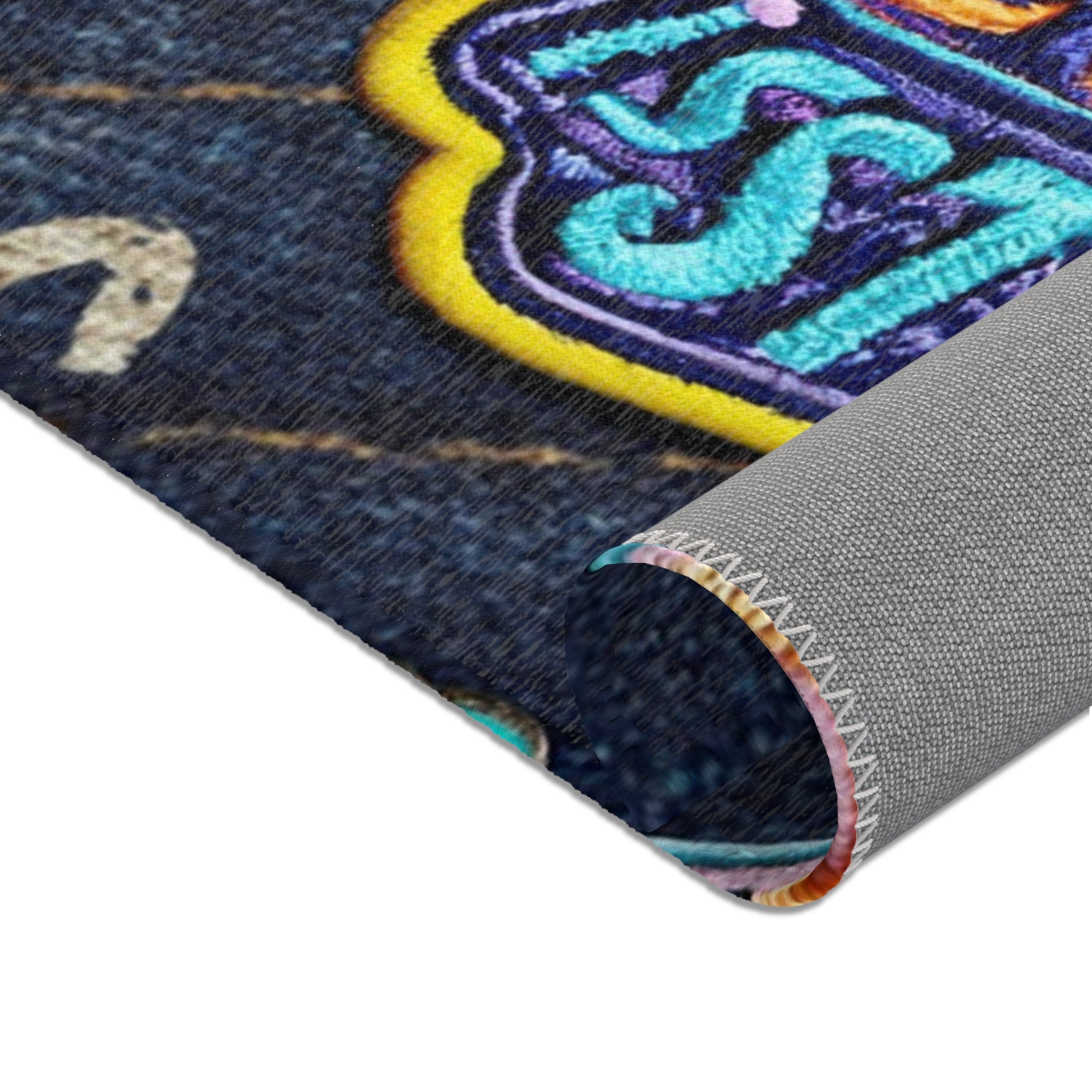 Patchy Area Rug