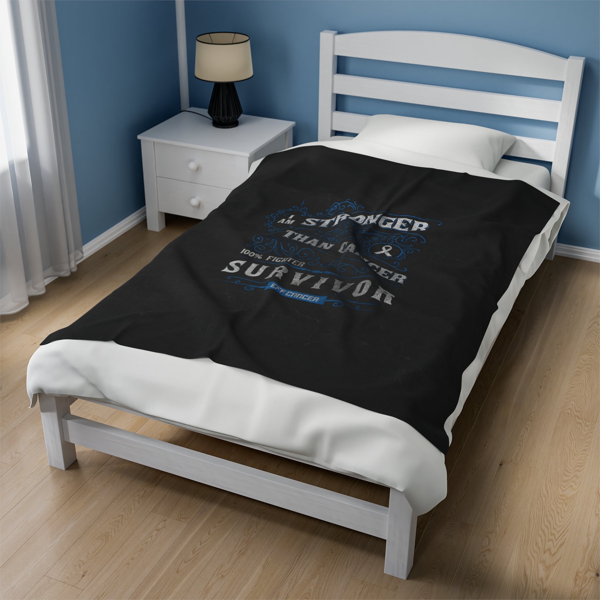 Vintage Stronger Plush Blanket