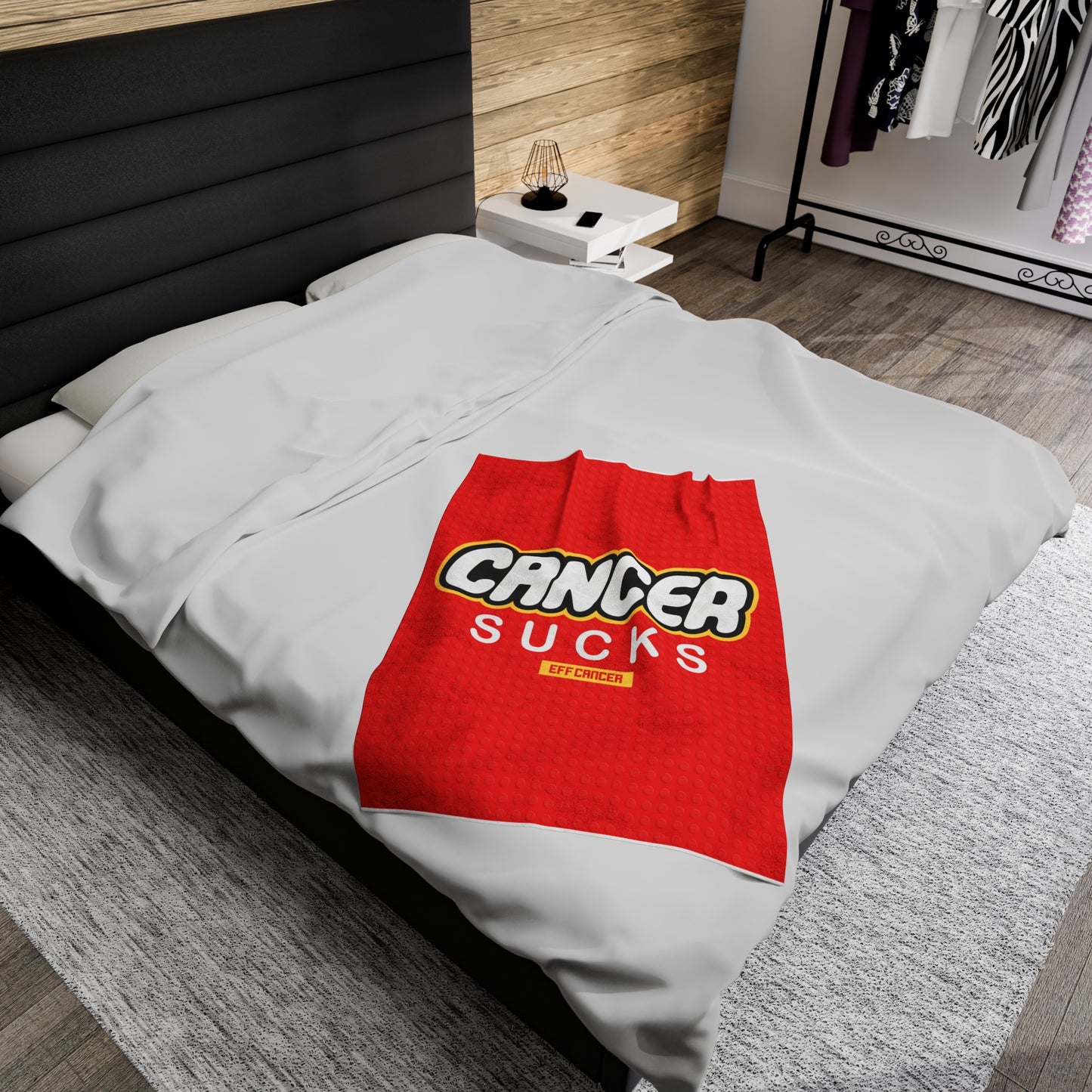 Blocks Plush Blanket