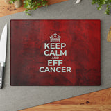 Keep Calm Glass Cutting Board