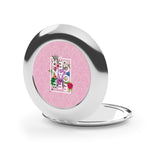 Floral Eff Travel Mirror