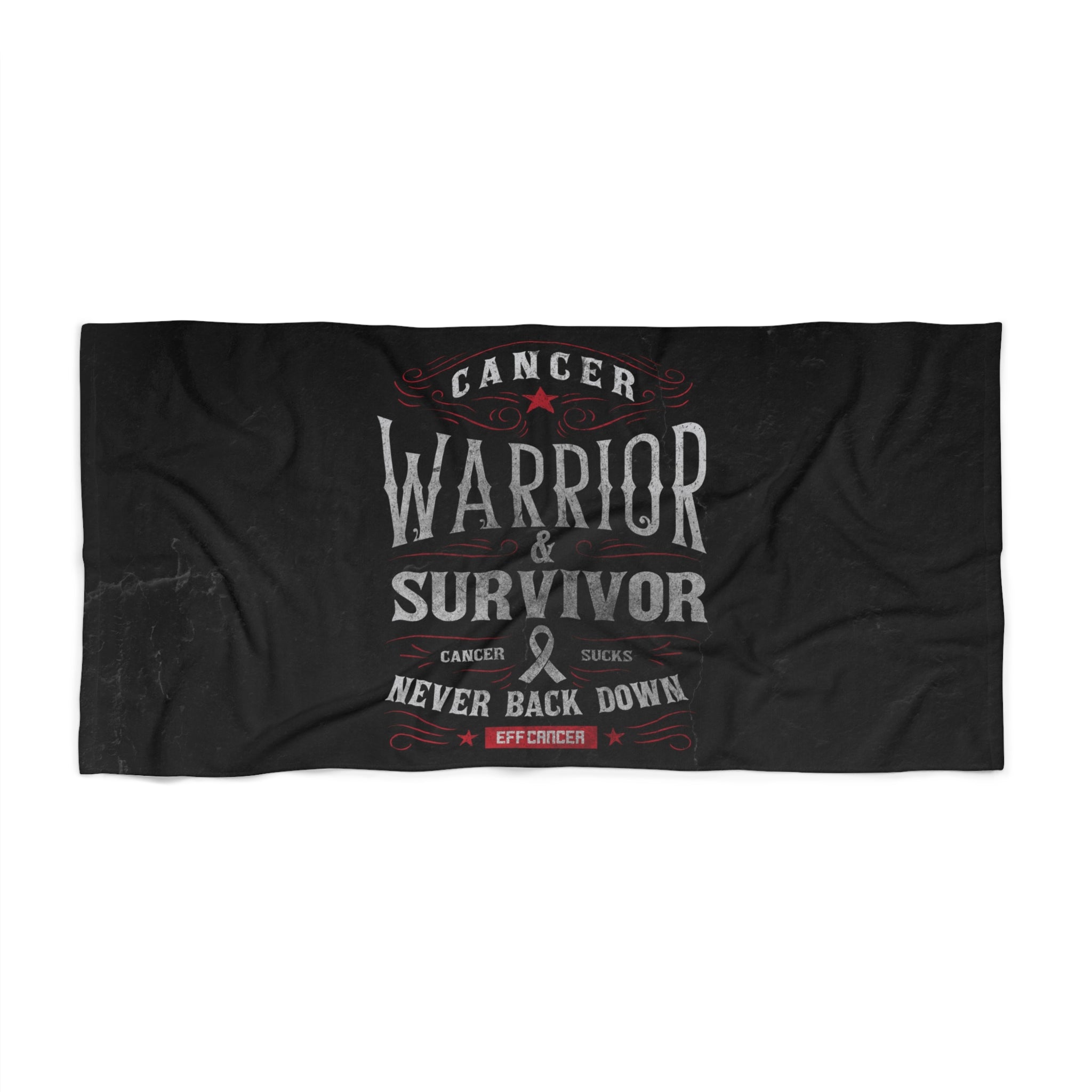 Vintage Warrior Beach Towel