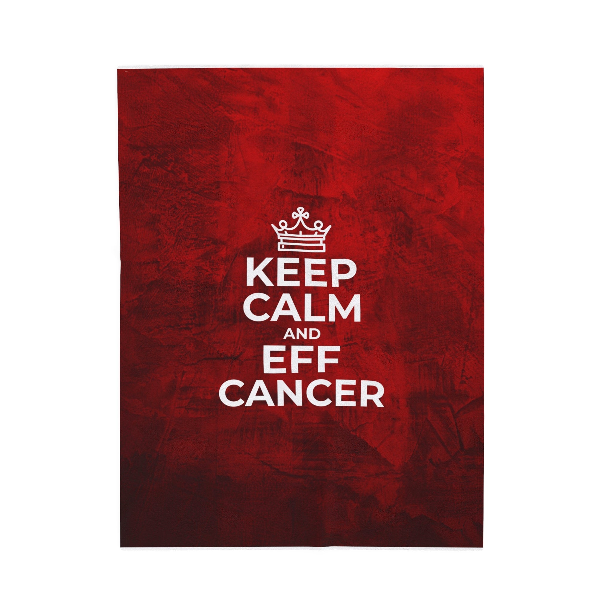 Keep Calm Plush Blanket