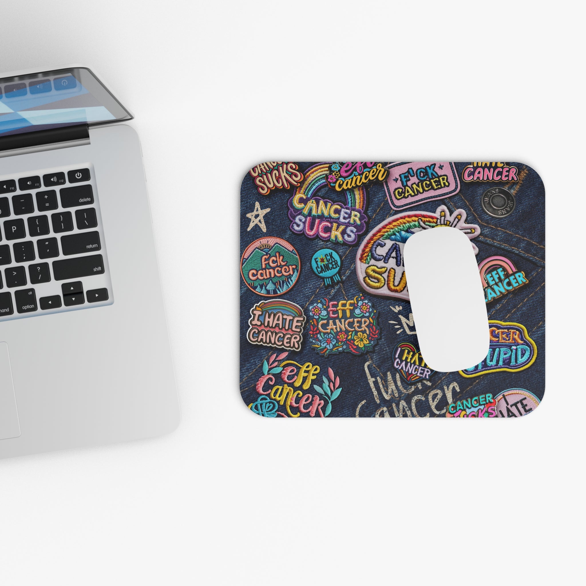 Patchy Mouse Pad