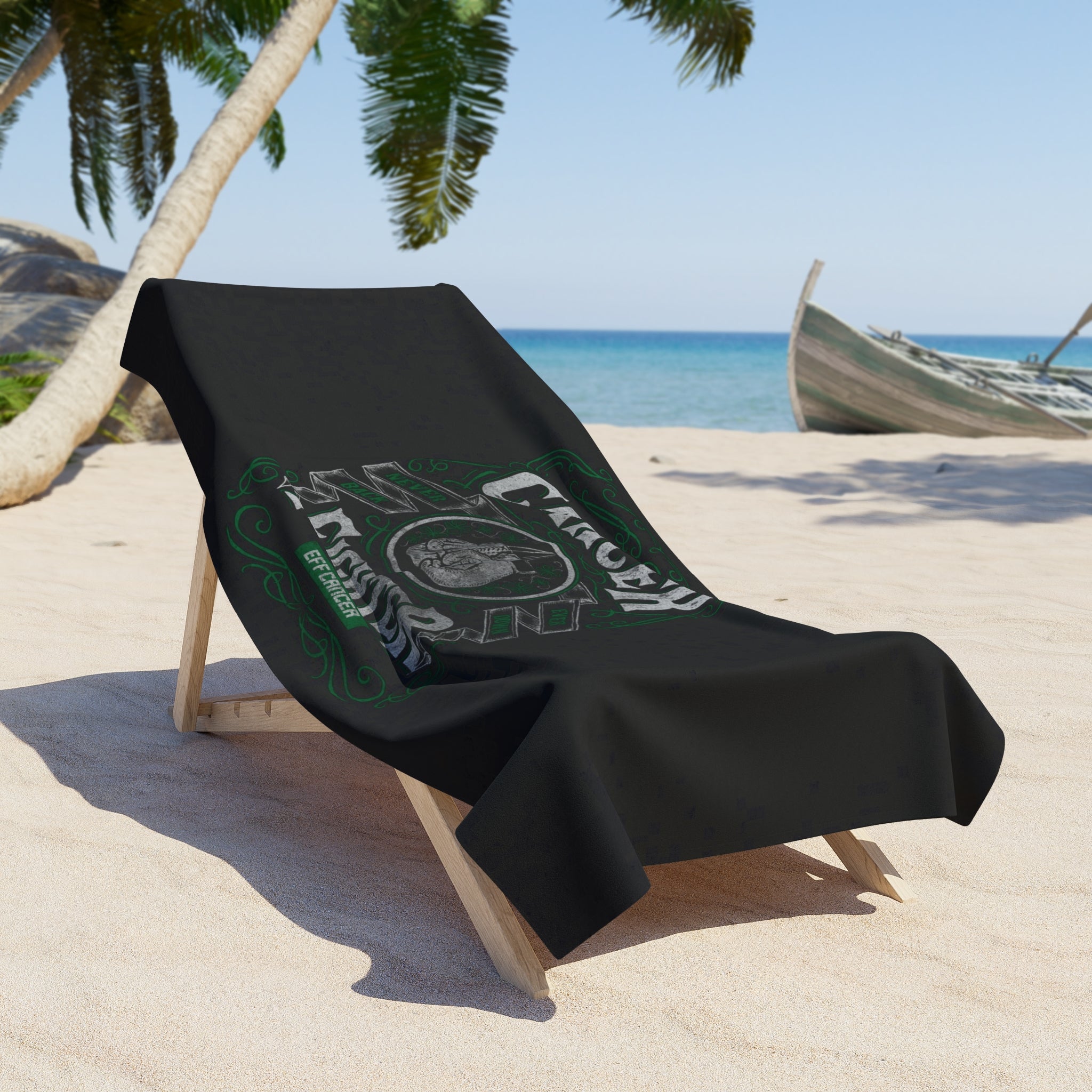 Vintage Fighter Beach Towel