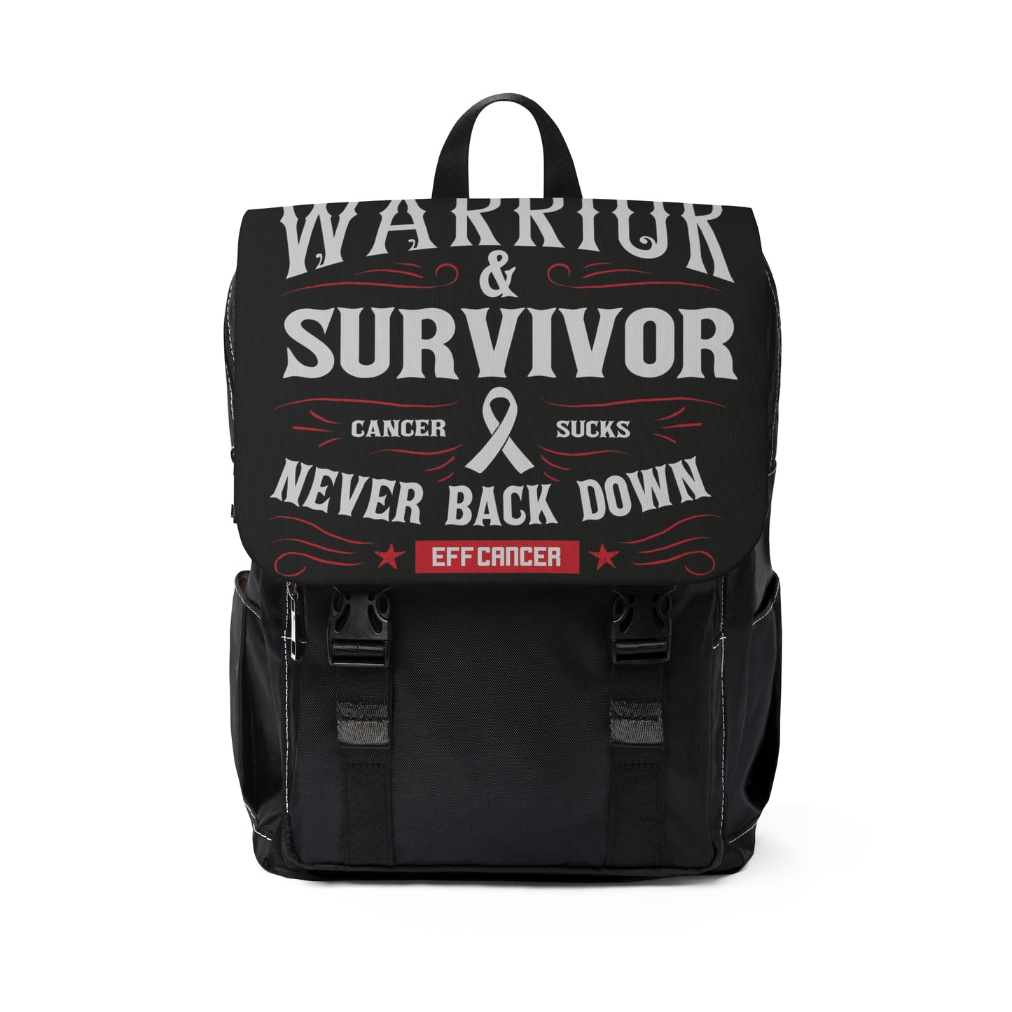 Warrior + Survivor Front Flap Backpack