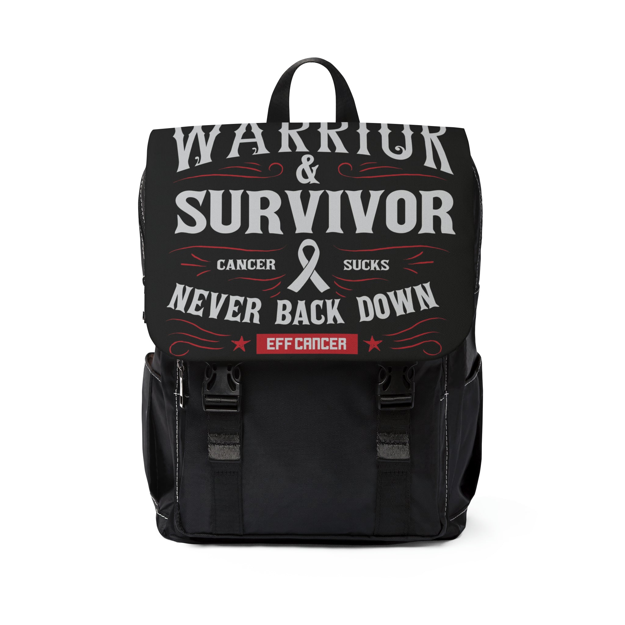 Warrior + Survivor Front Flap Backpack