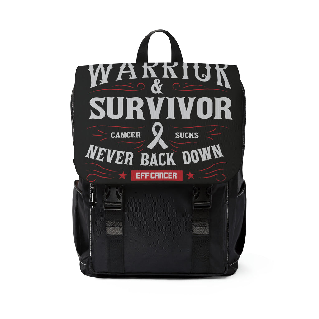 Warrior + Survivor Front Flap Backpack