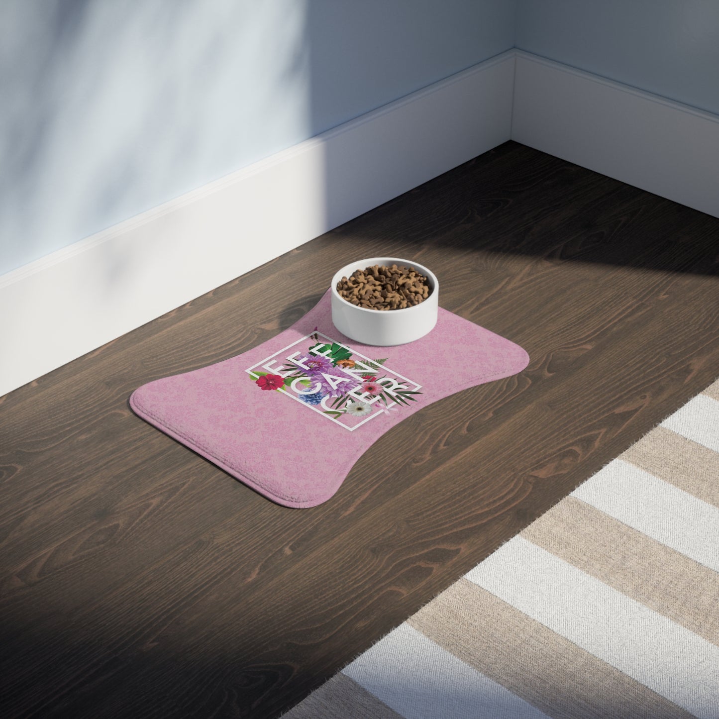 Floral Eff Feeding Mat