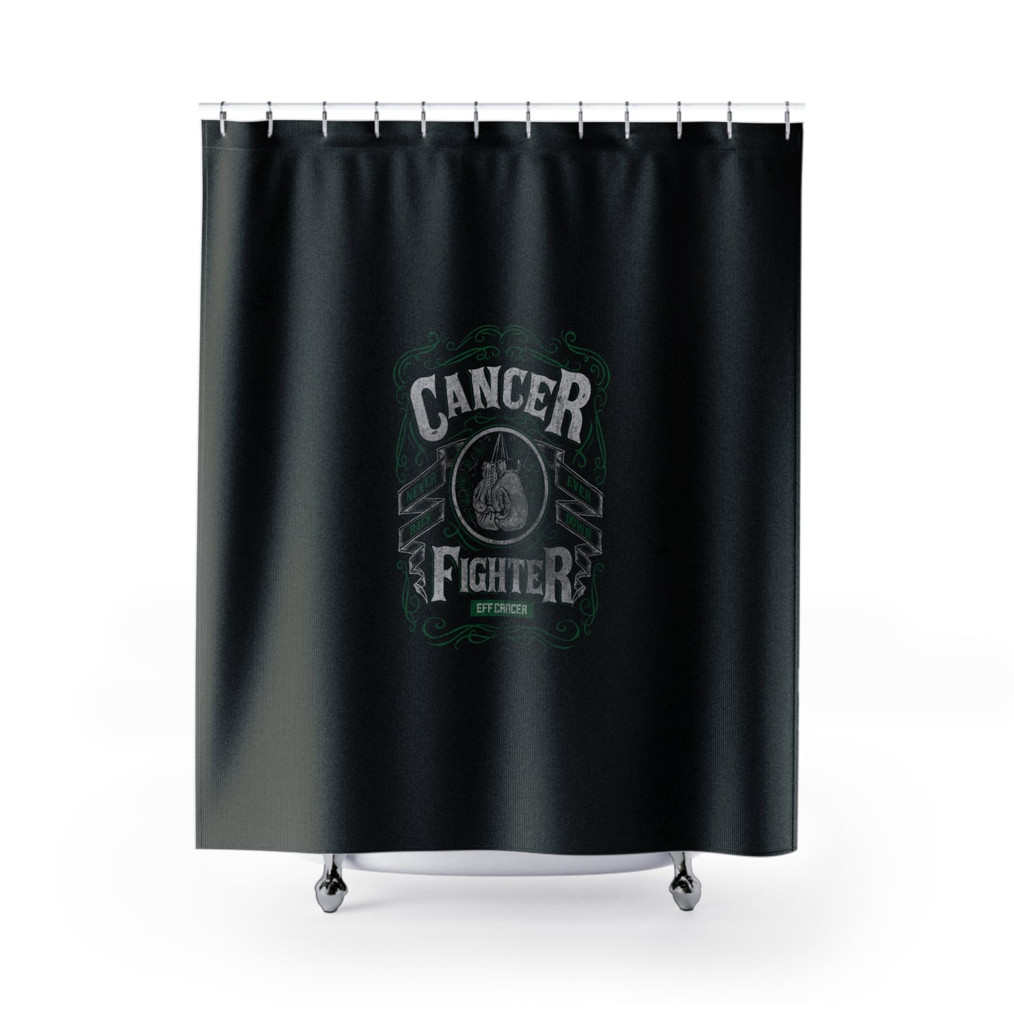 Vintage Fighter Shower Curtain