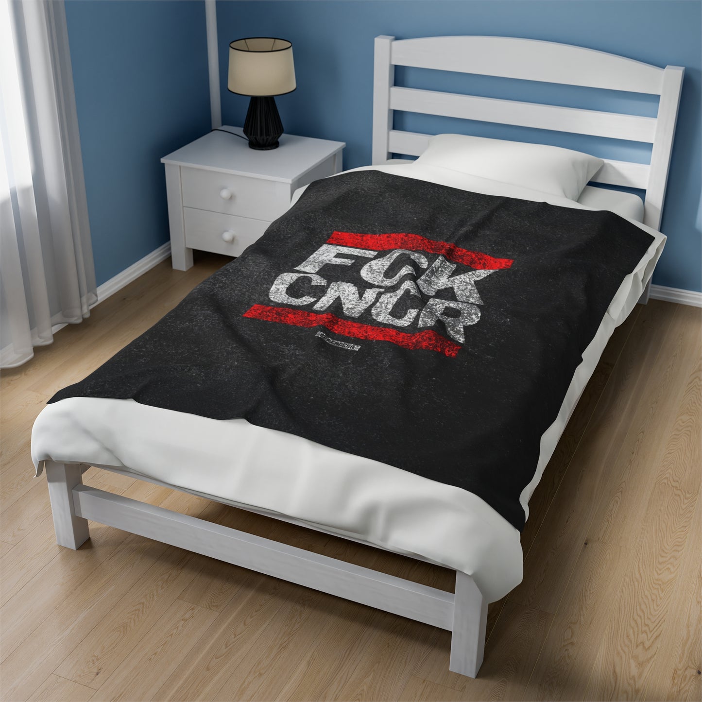 FCK CNCR Plush Blanket