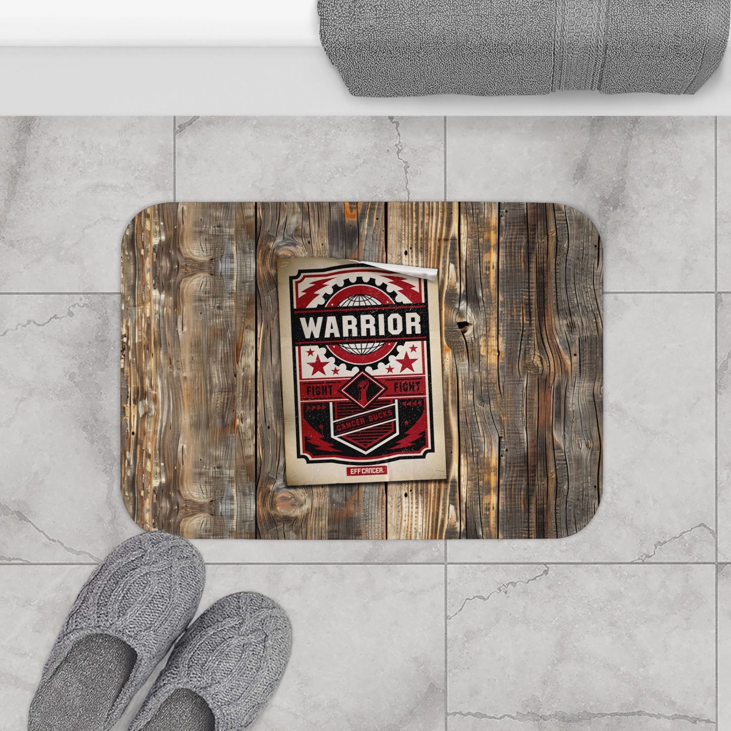 Warrior Street Bath Mat