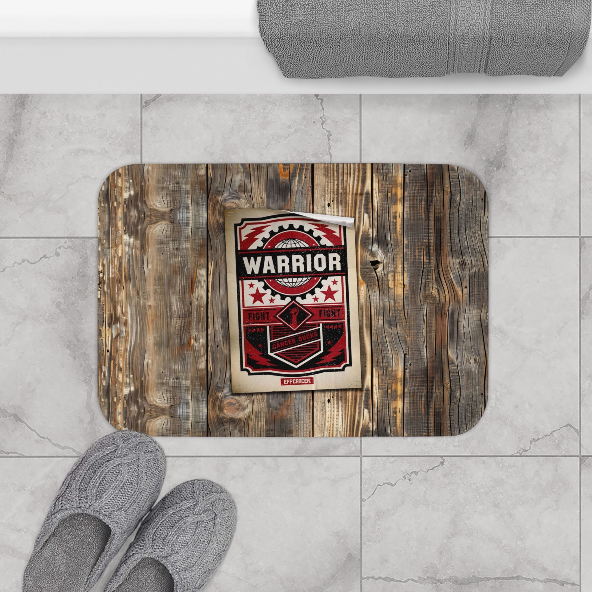 Warrior Street Bath Mat