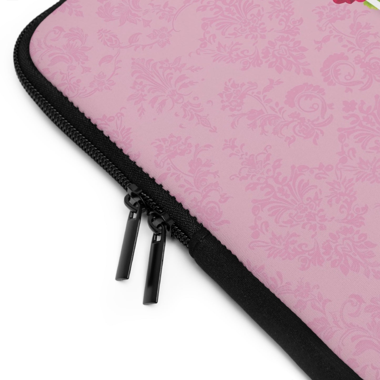 Floral Eff Laptop Sleeve