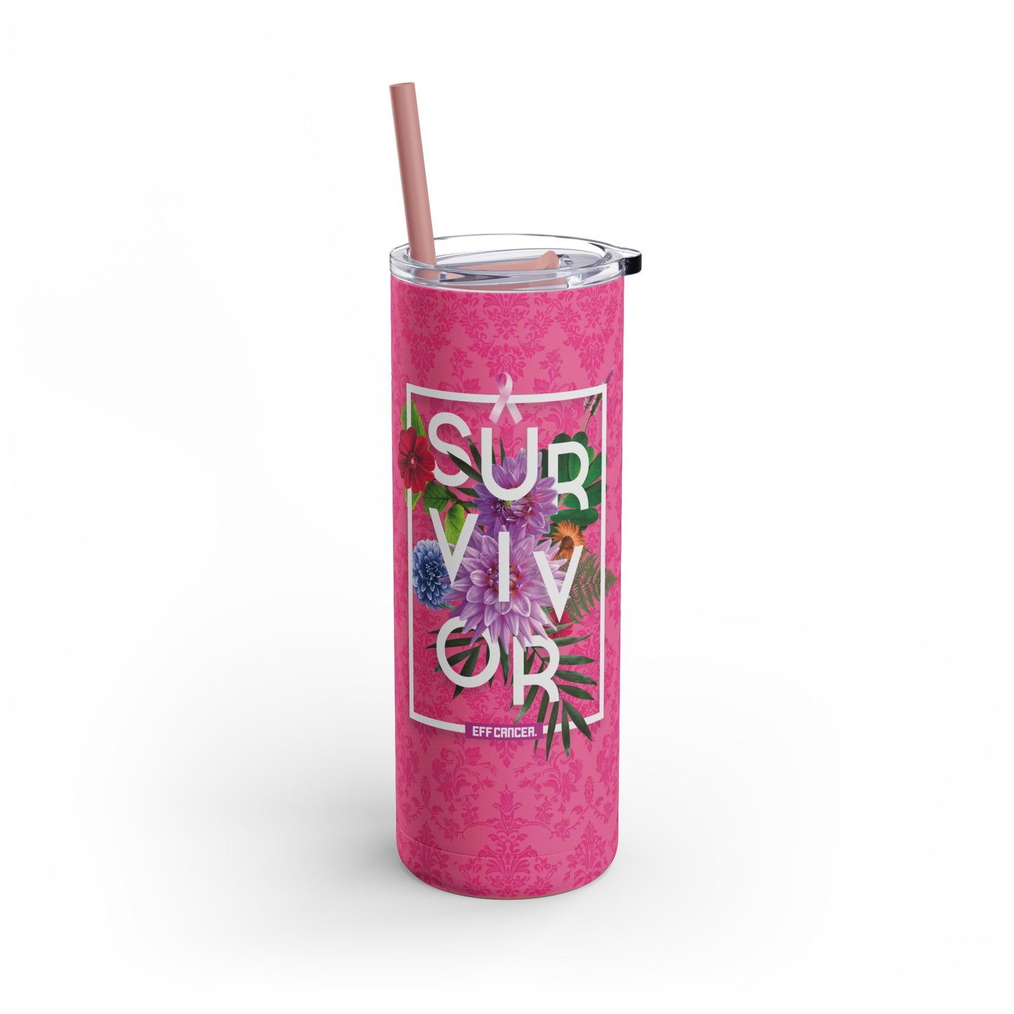 Floral Survivor Tumbler