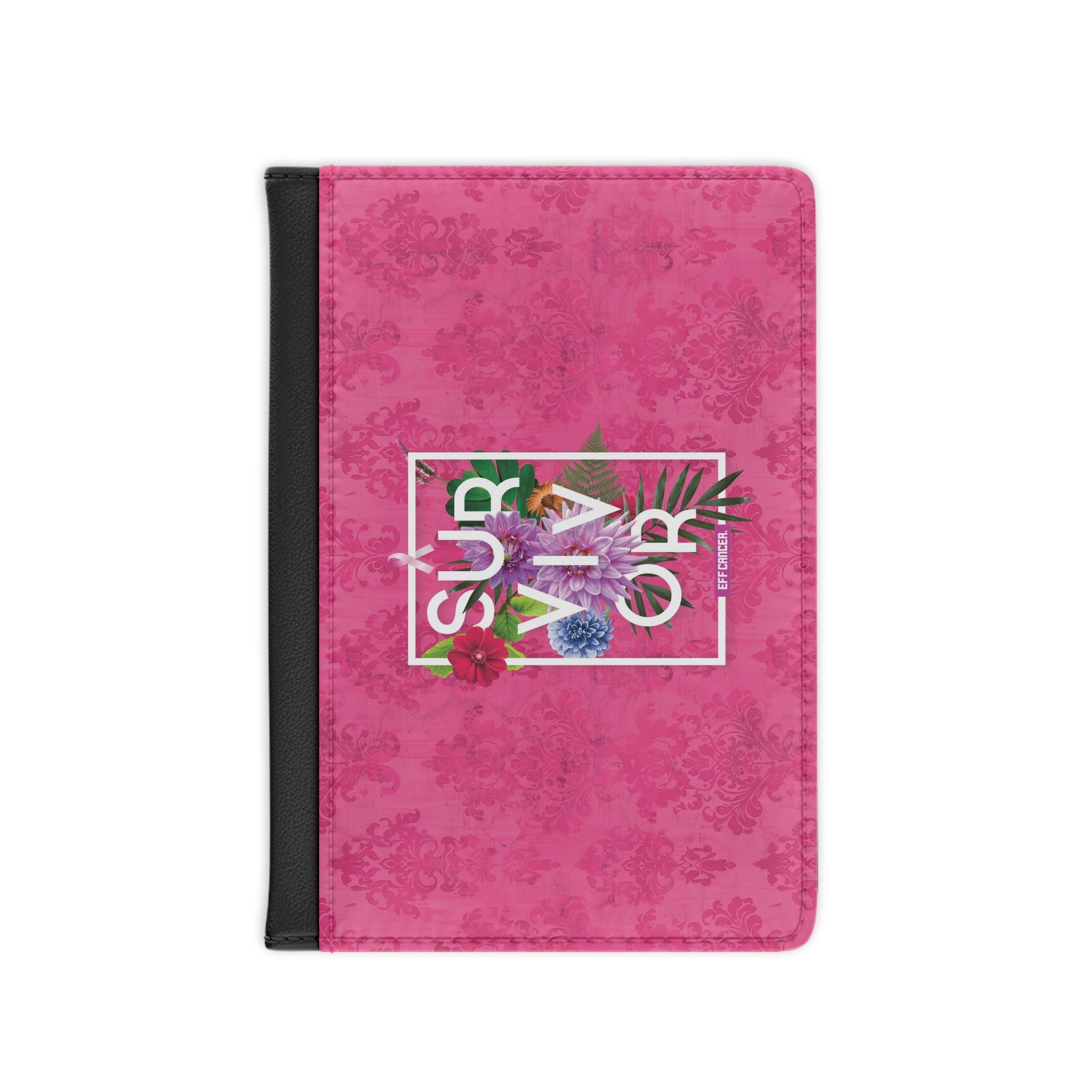 Floral Survival Passport Wallet