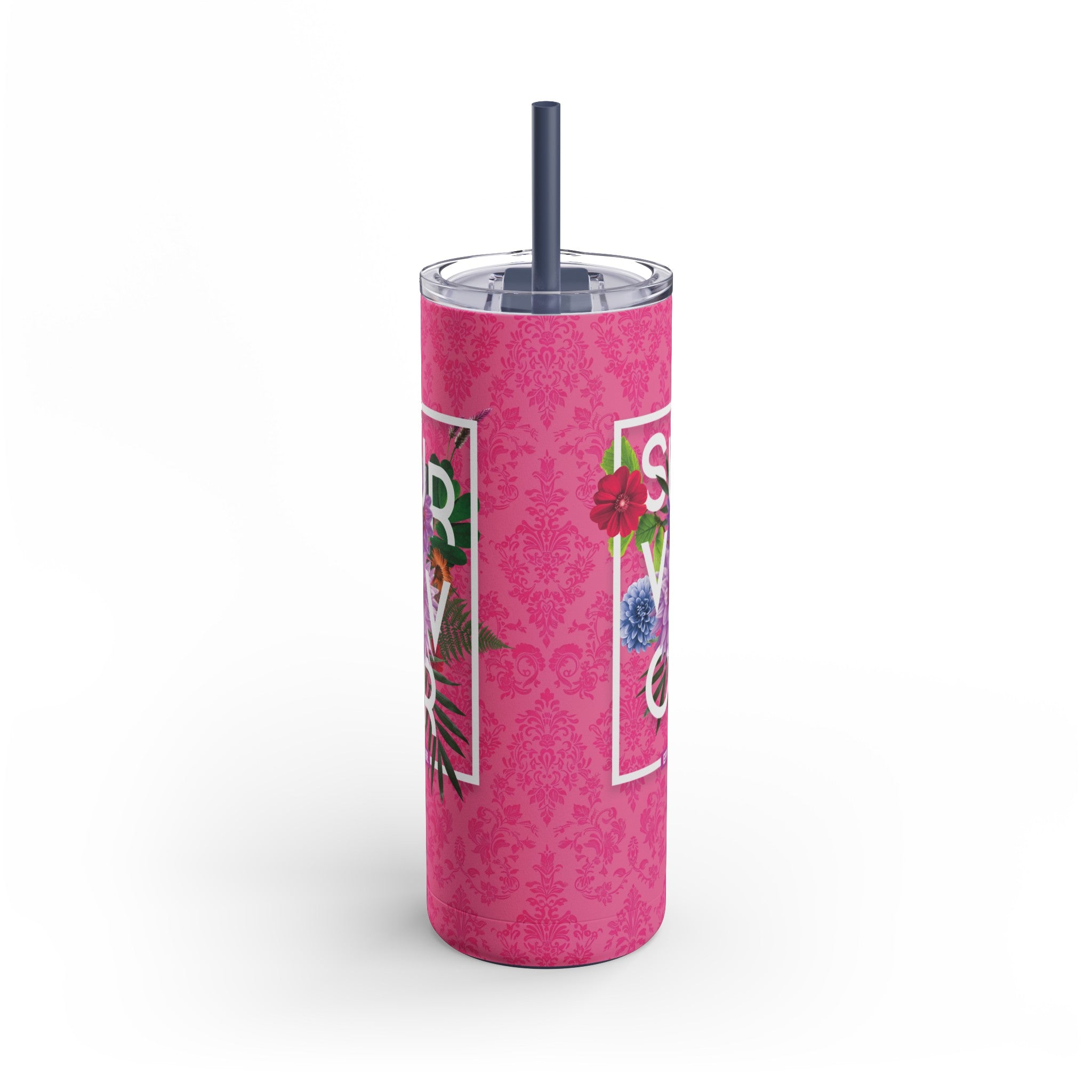Floral Survivor Tumbler