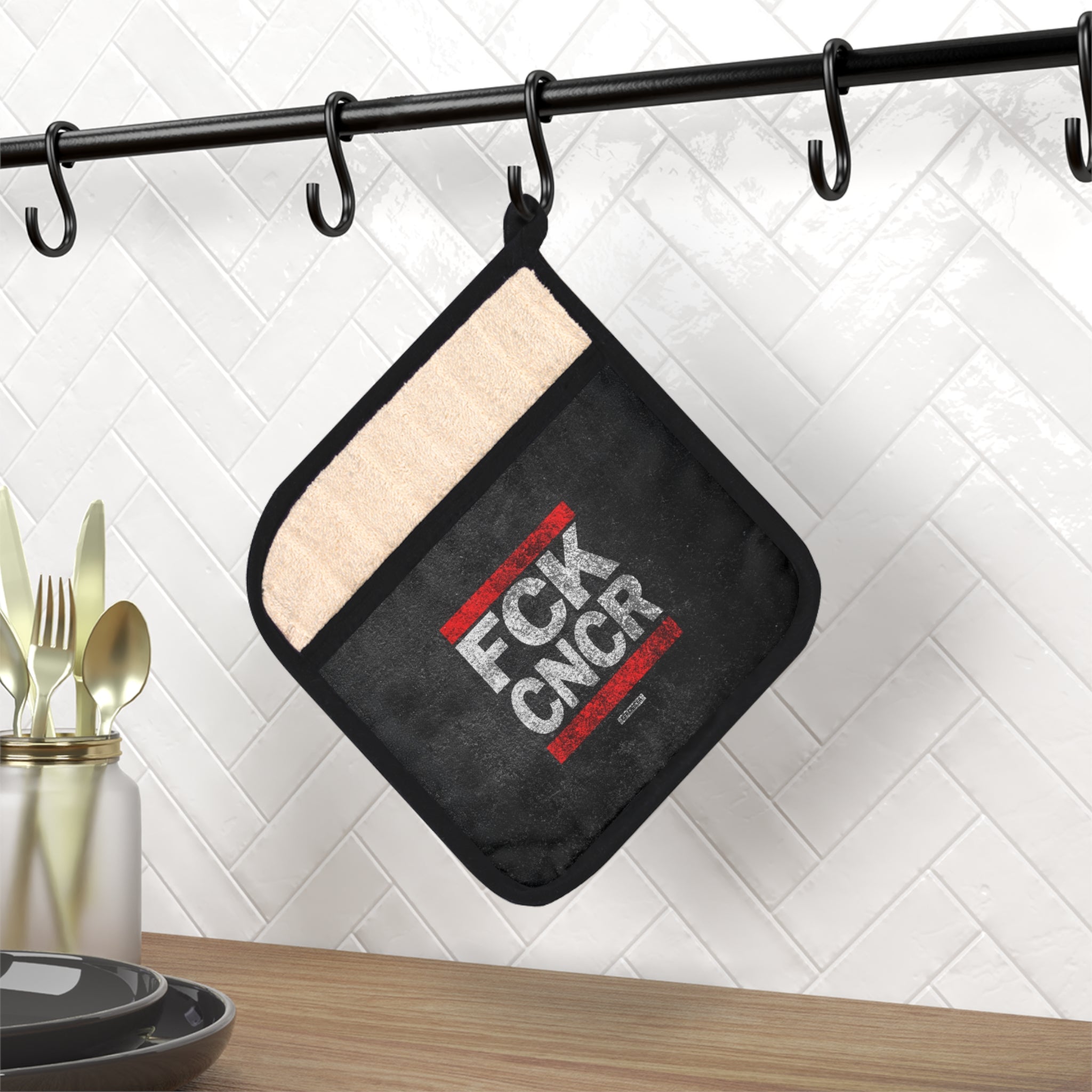 FCK CNCR Pot Holder