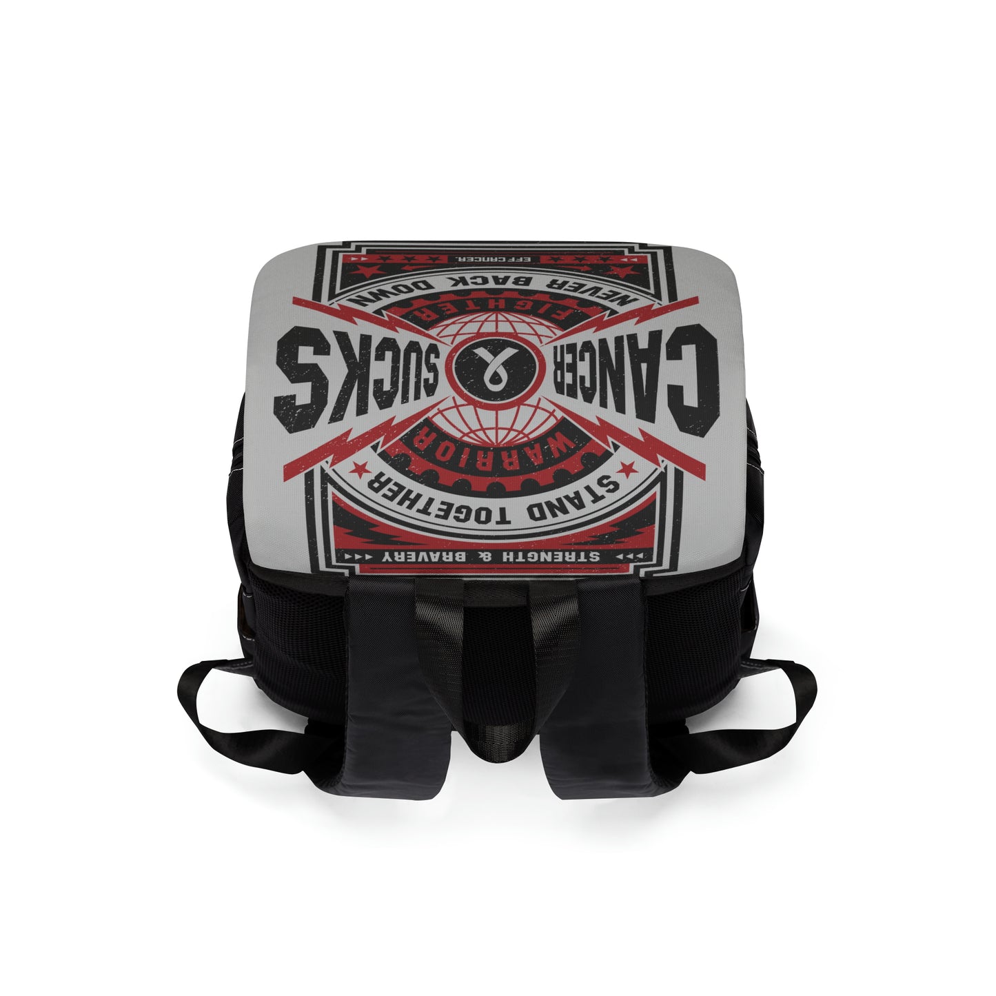 Cancer Sucks Front Flap Backpack