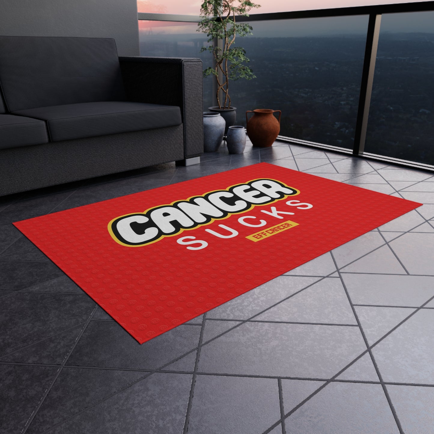 Blocks Outdoor Rug