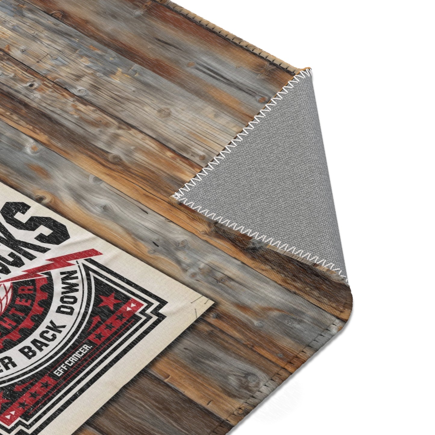 Cancer Sucks Street Area Rug