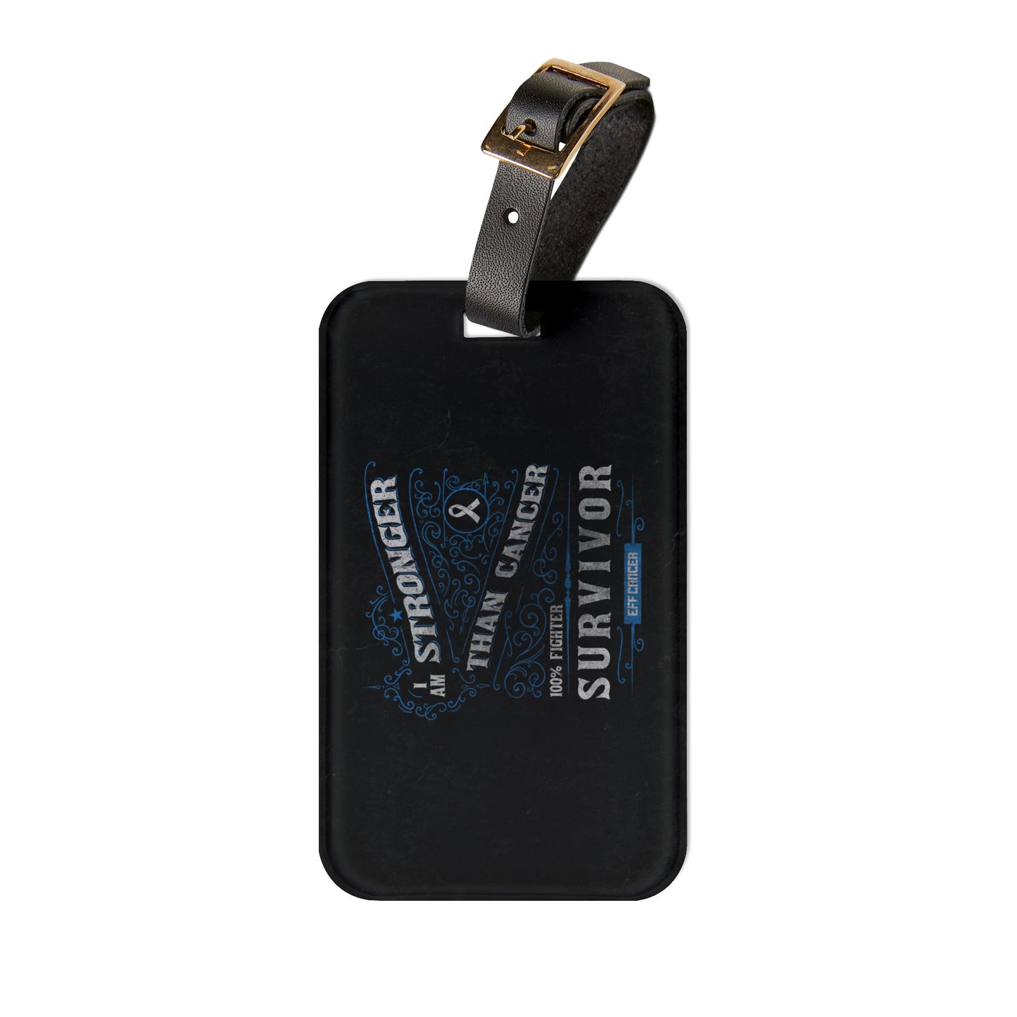 Vintage Stronger Luggage Tag