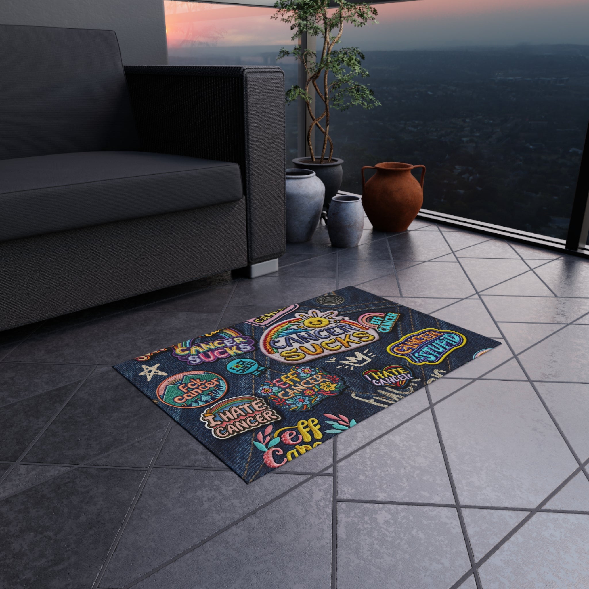 Patchy Outdoor Rug