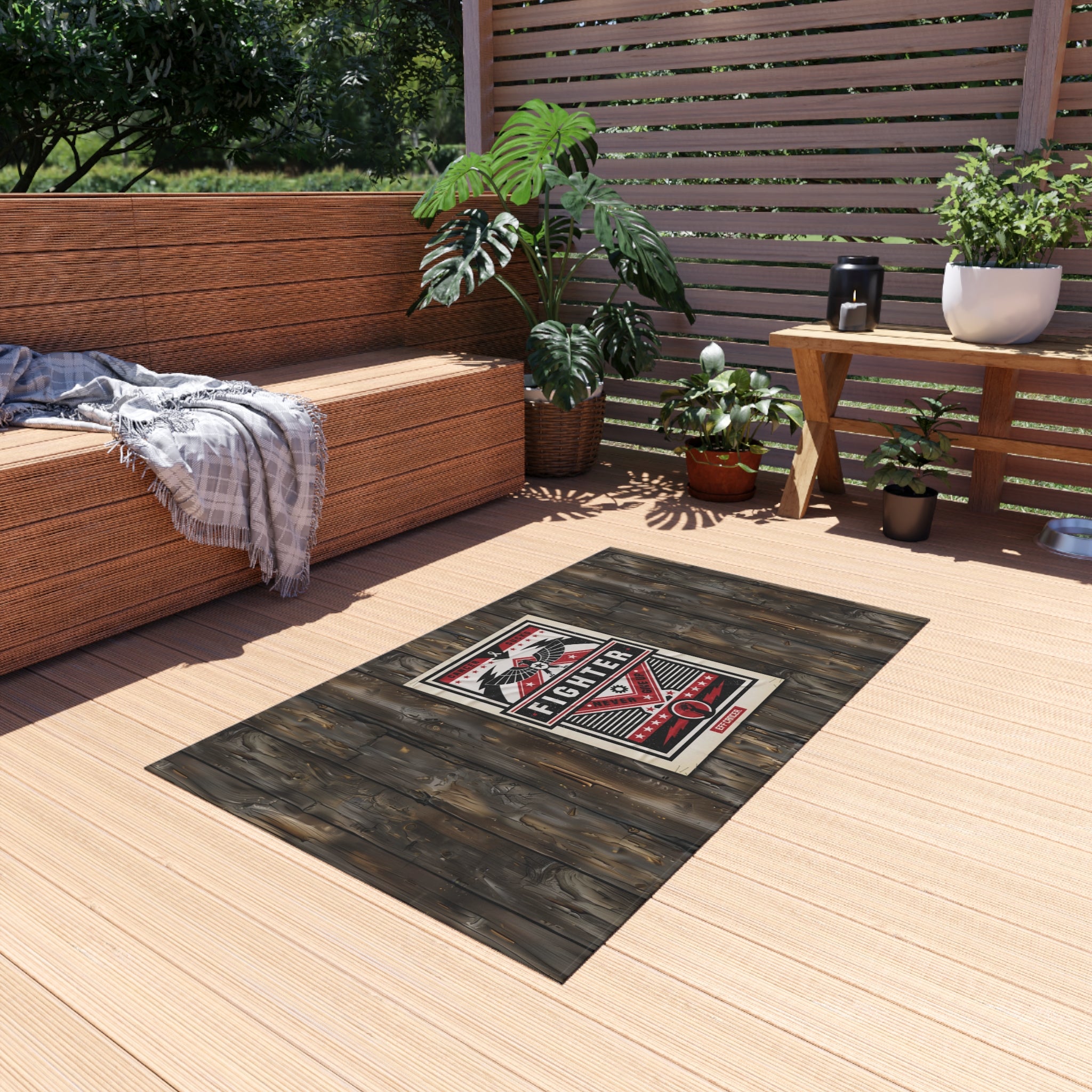 Fighter Street Outdoor Rug