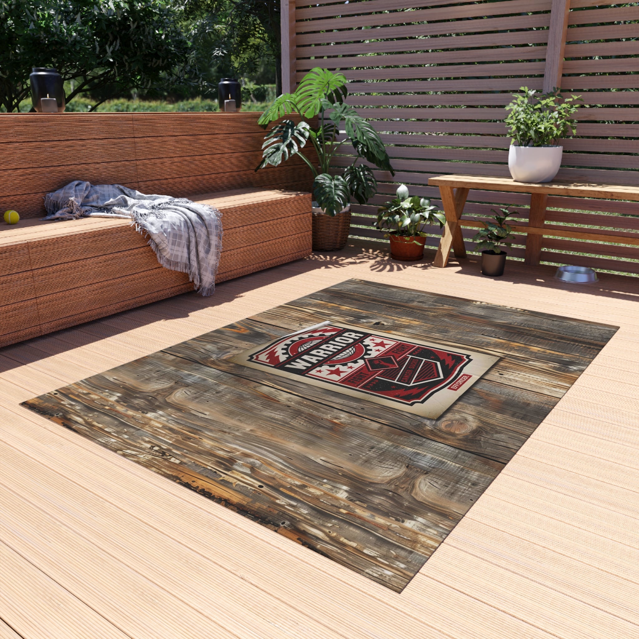 Warrior Street Outdoor Rug