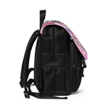 Floral Eff  Front Flap Backpack