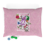 Floral Eff Pet Bed
