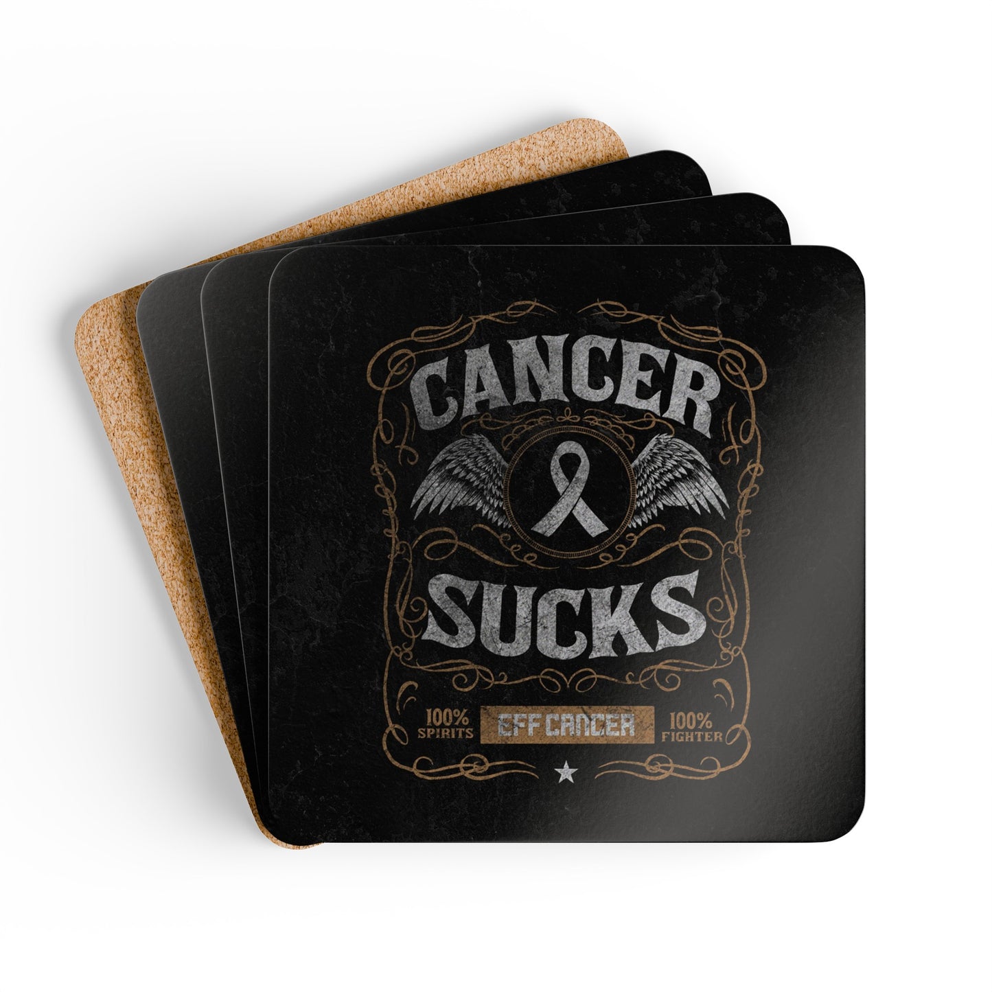 Vintage Sucks Coaster Set
