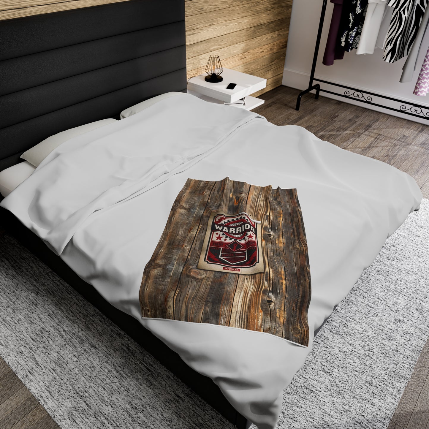 Warrior Street Plush Blanket
